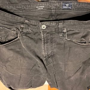 Adriano Goldschmied Nomad Black Modern Slim Fit Mens Pants